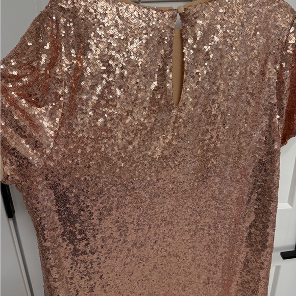 Sequin Rose Gold Top - Picture 9 of 9